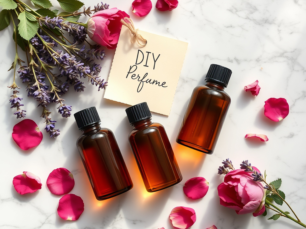 Kit DIY pour créer son propre parfum romantique