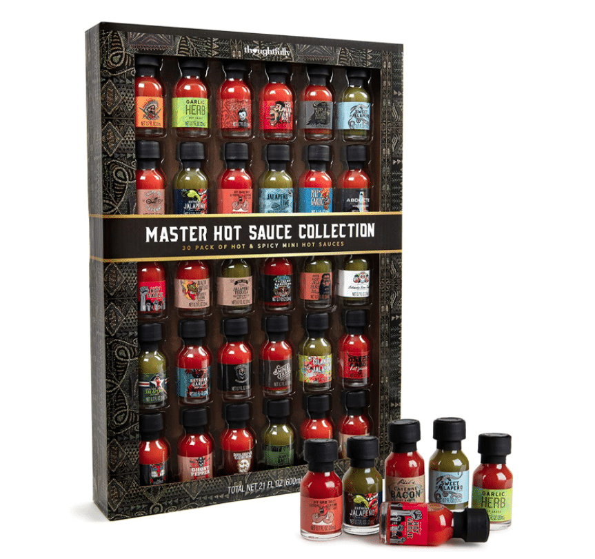 Coffret cadeau de sauces piquantes