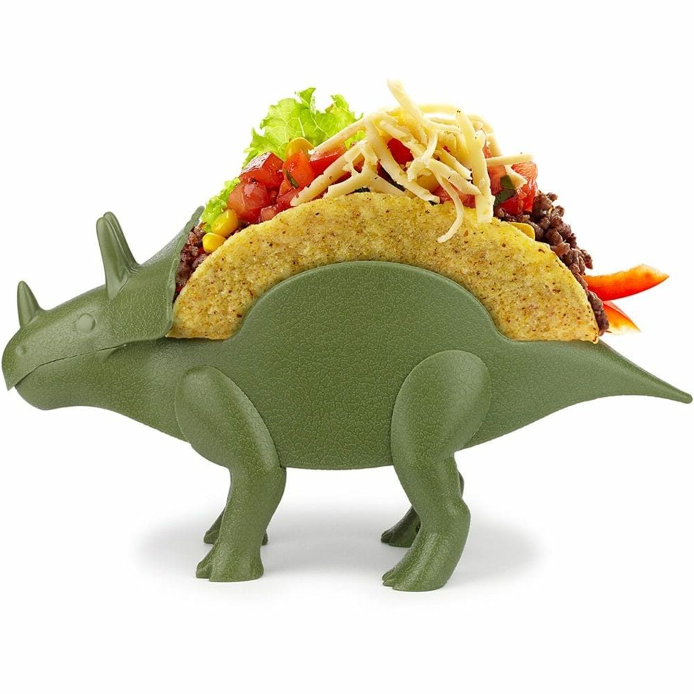 Supports à tacos en forme de dinosaure